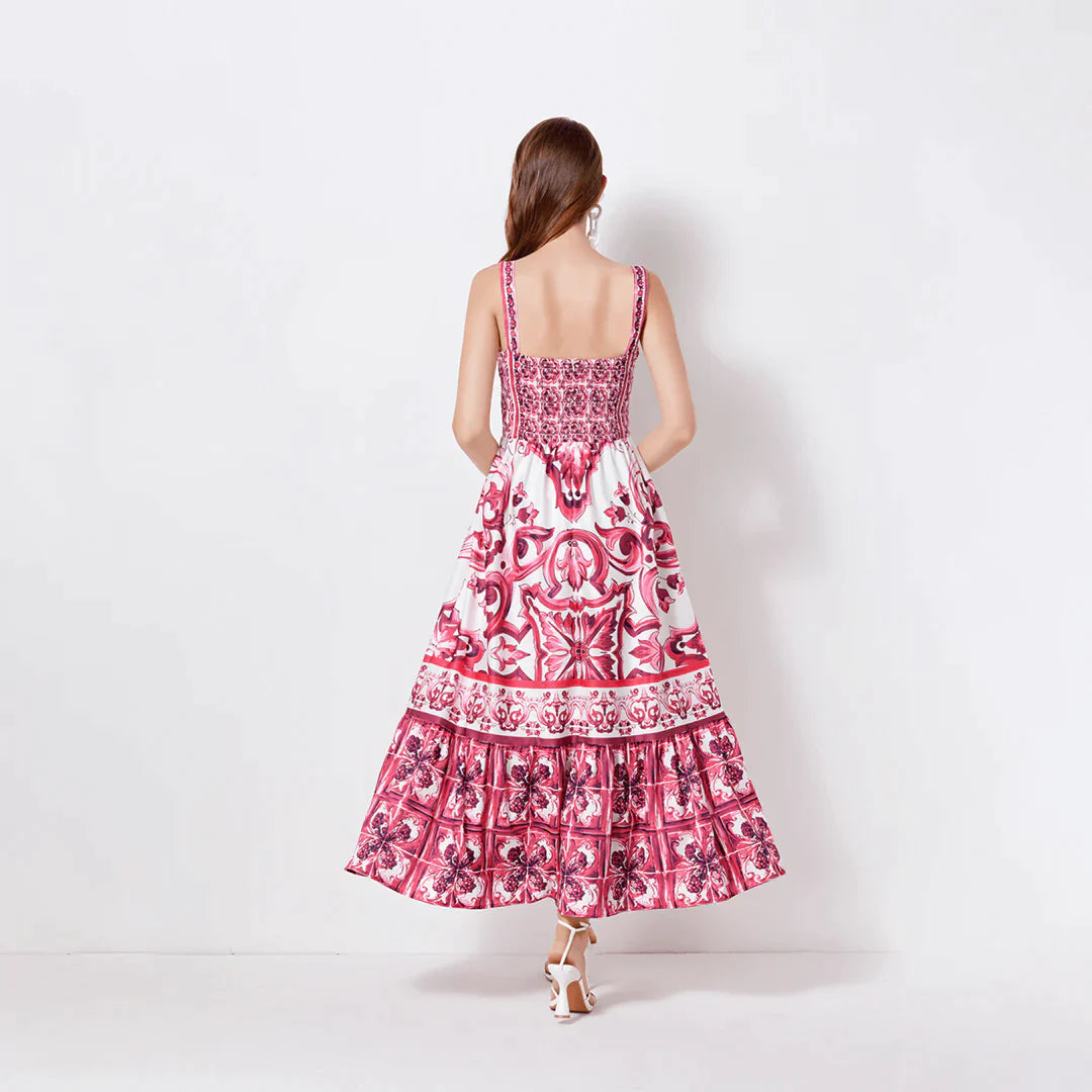 Vestido Virginia |  Longo Estampado