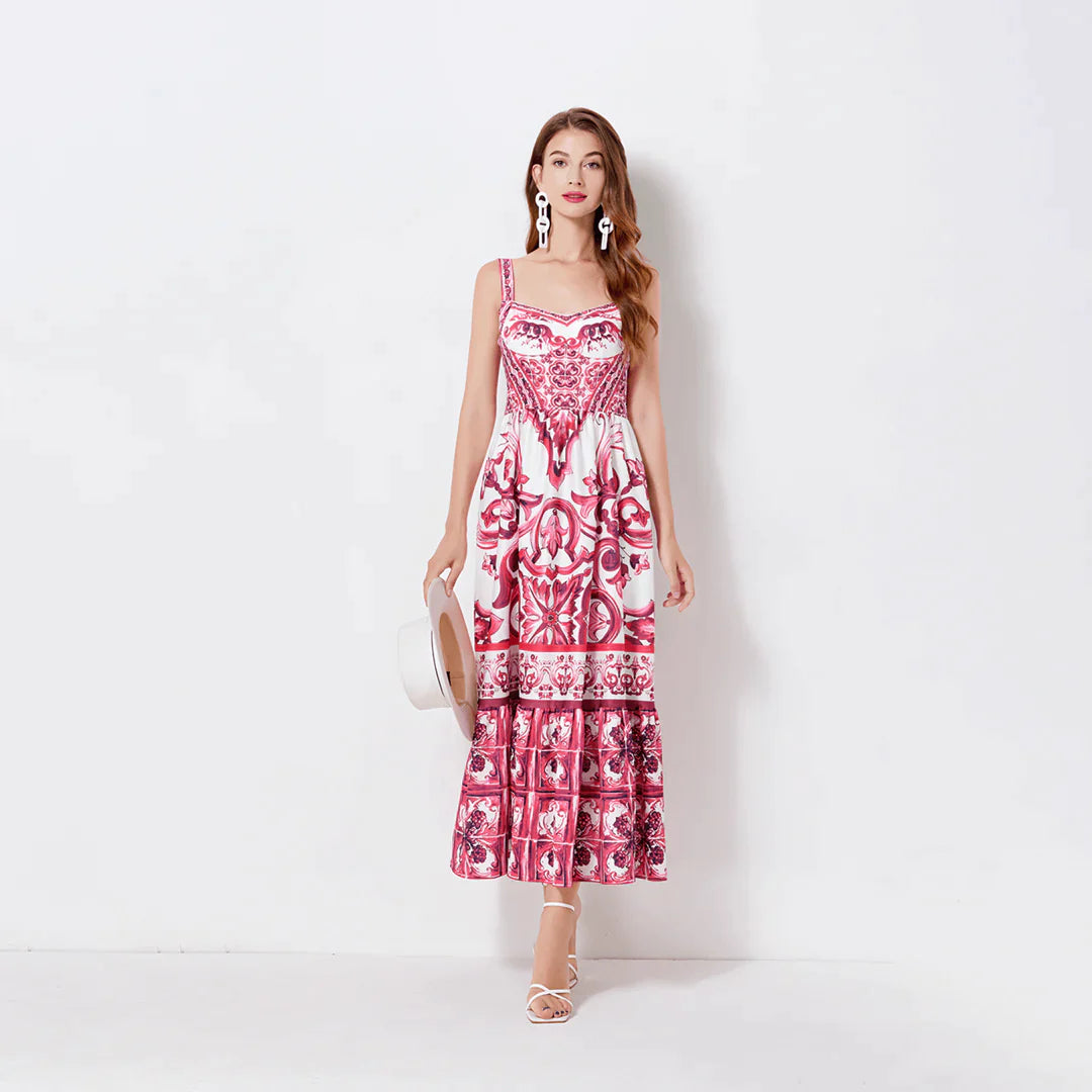 Vestido Virginia |  Longo Estampado