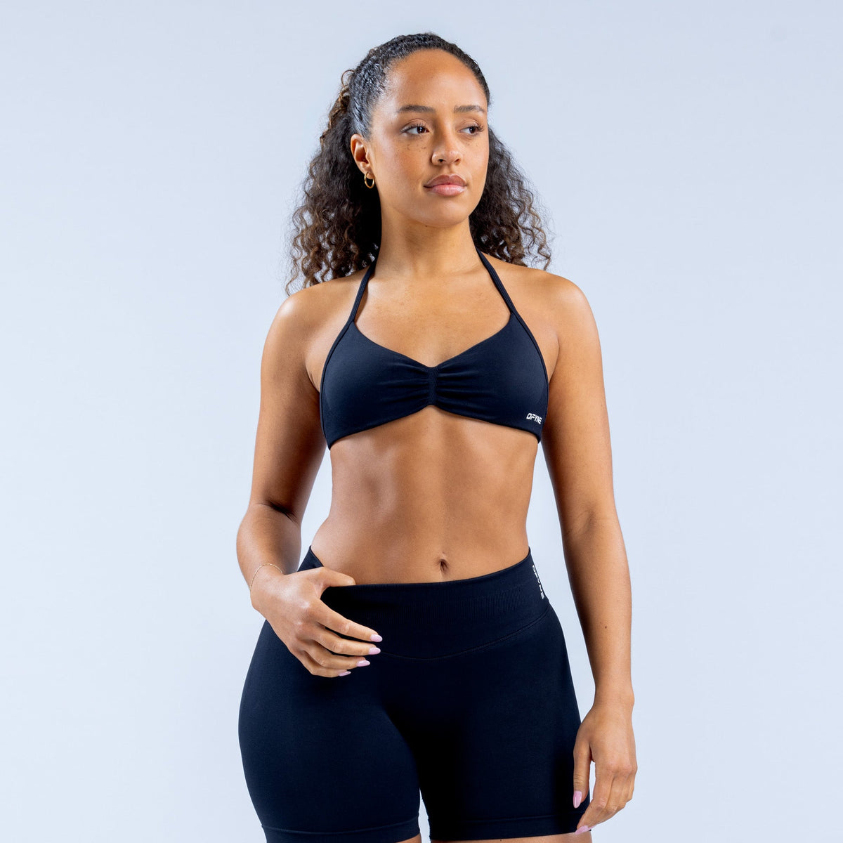Top Esportivo Impact de Alças — Midnight Black