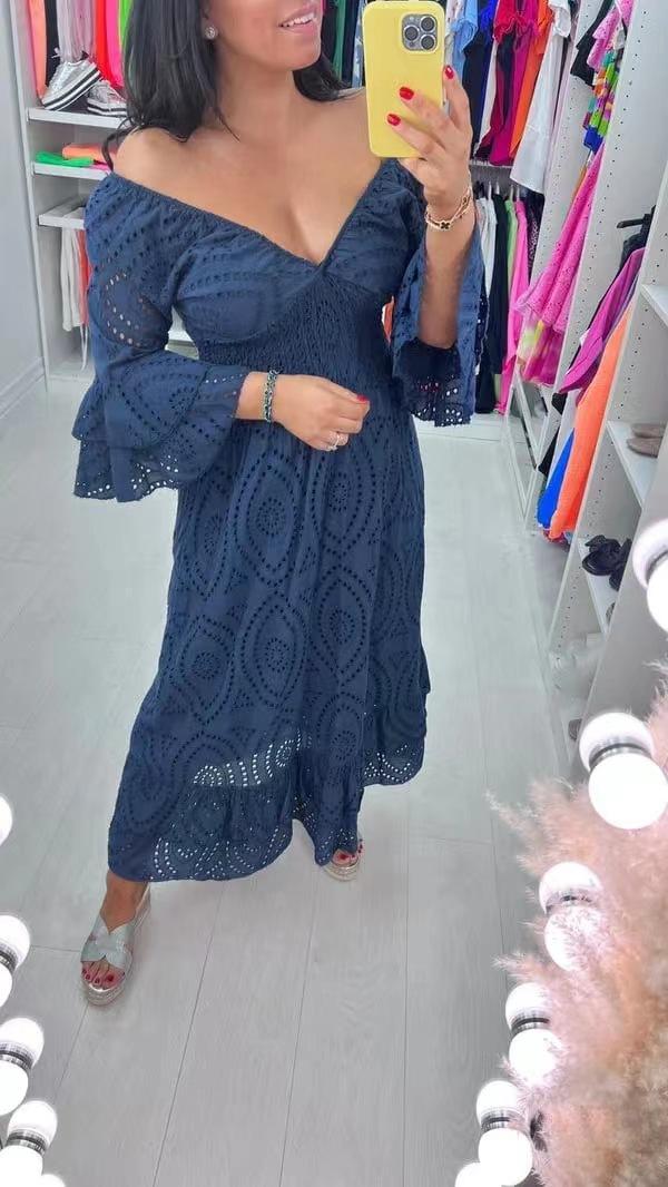 Vestido Mara | Bordado Eyelet