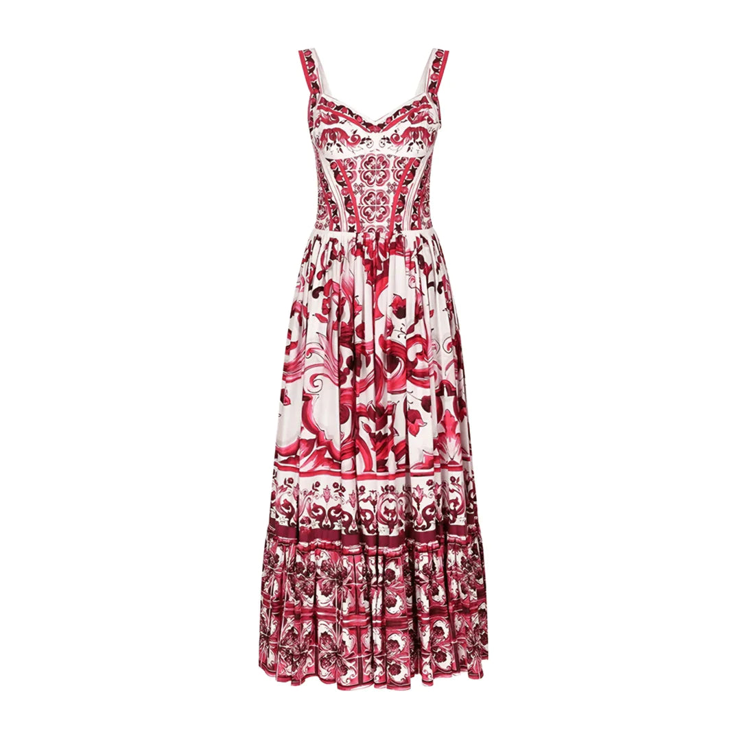Vestido Virginia |  Longo Estampado