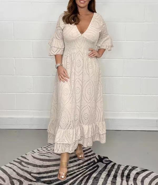 Vestido Mara | Bordado Eyelet