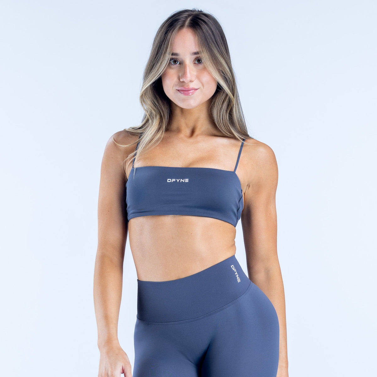 Top Esportivo Defy de Alças — Steel