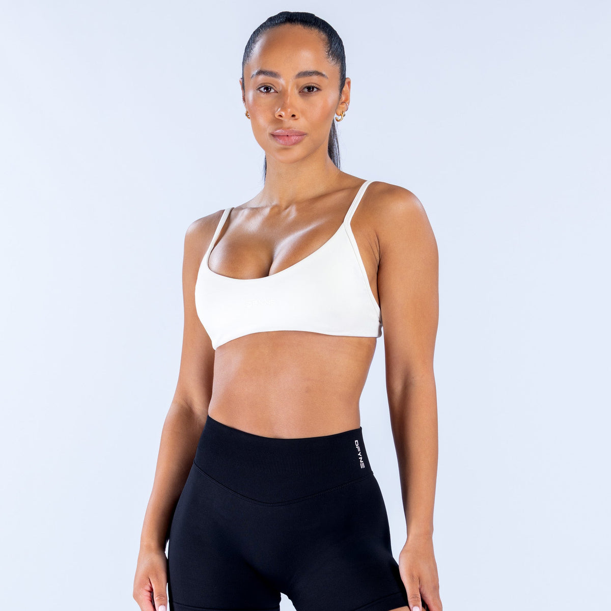 Top Esportivo Impact Decote Redondo — Ivory