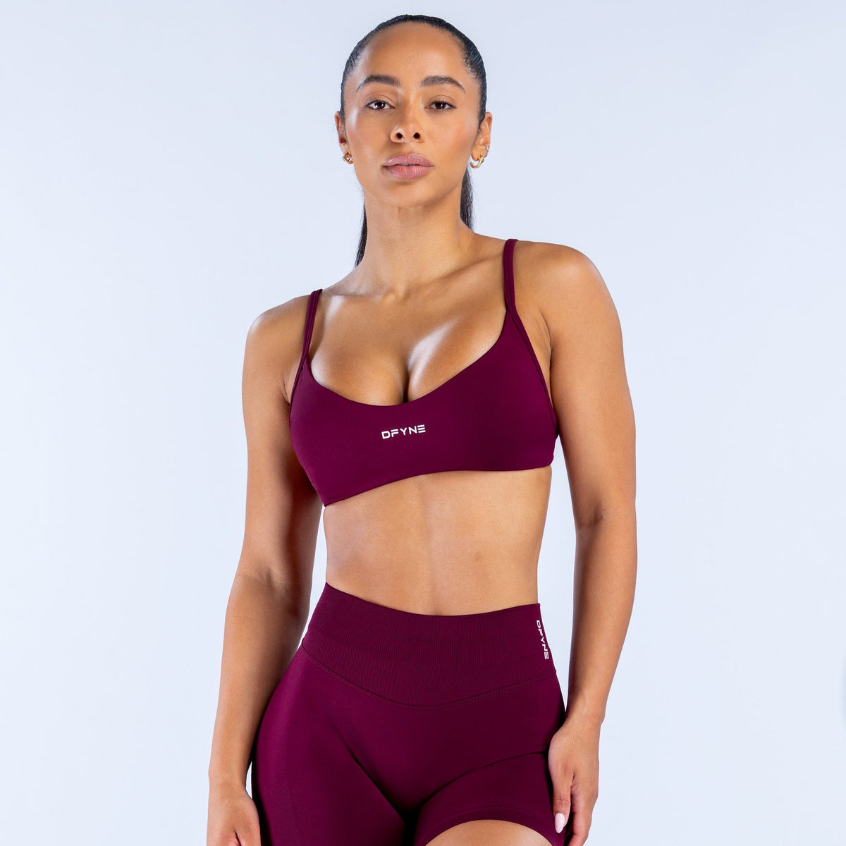 Top Esportivo Impact Decote Redondo — Winter Berry