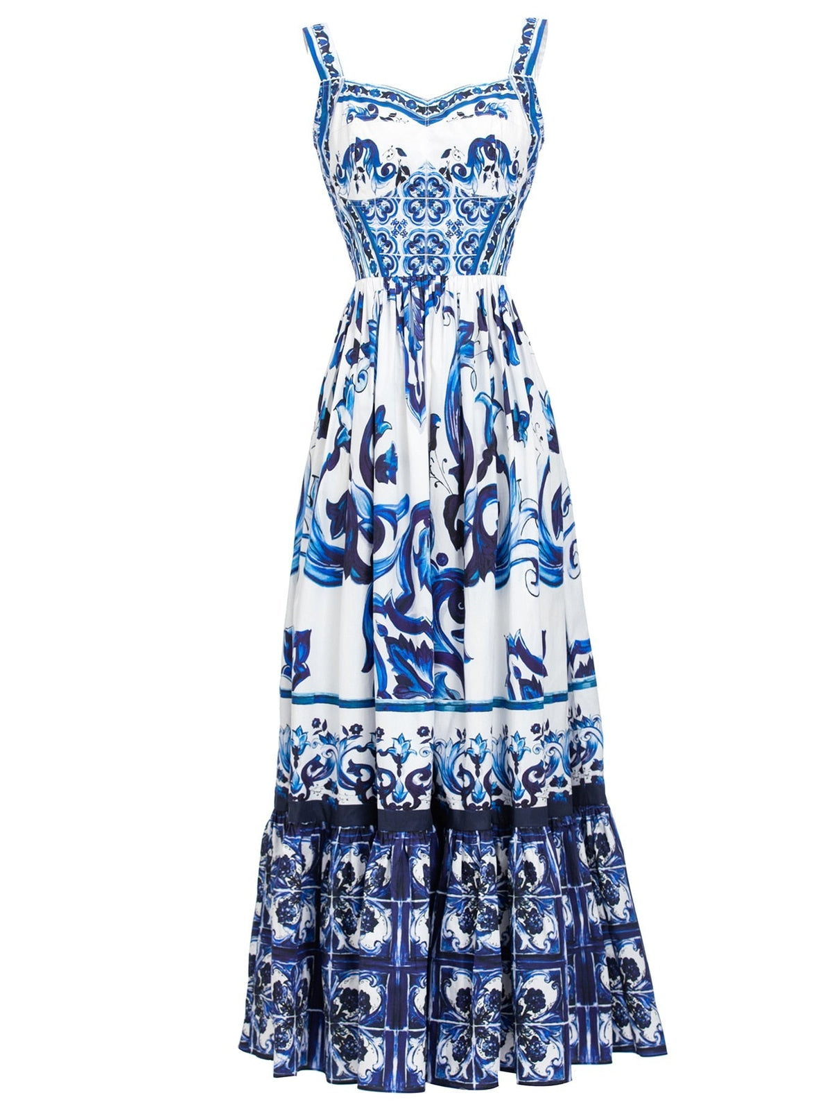 Vestido Virginia |  Longo Estampado