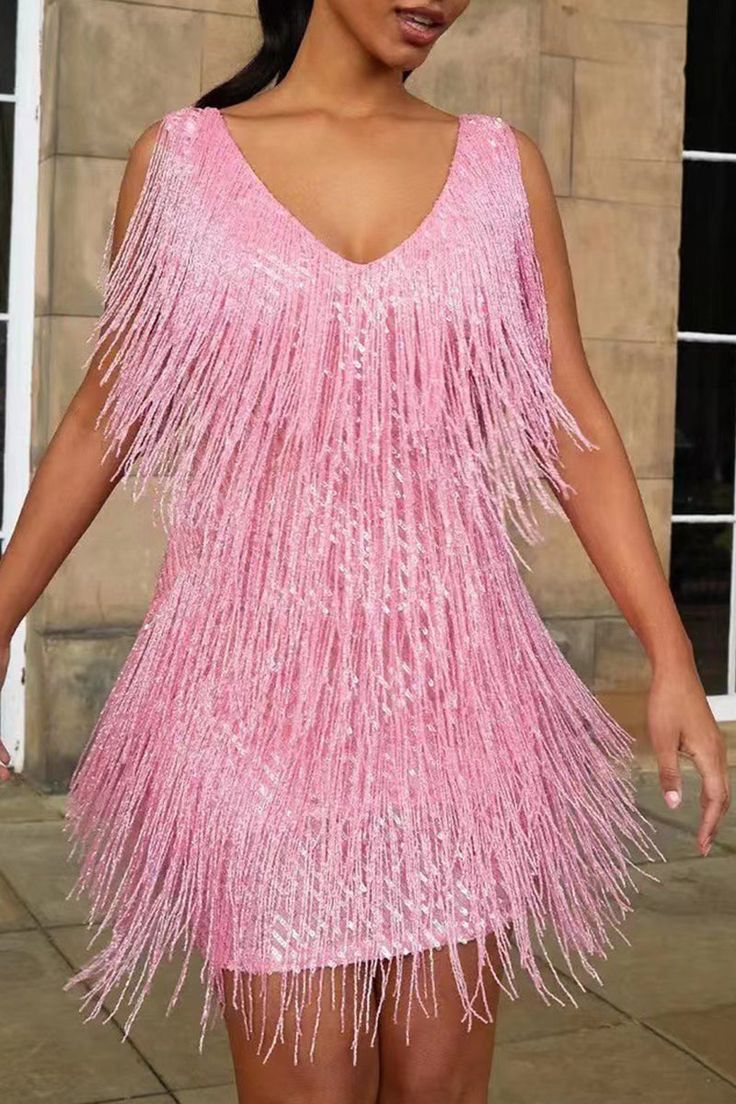 Vestido Franja Brilhante Euphoria