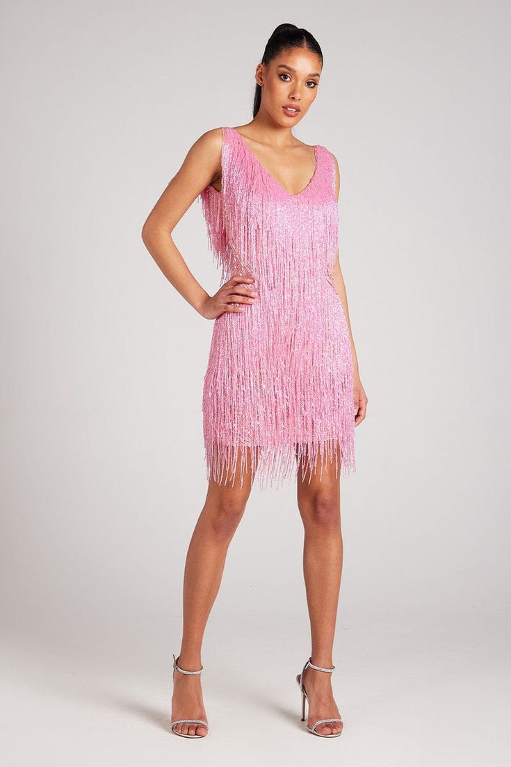 Vestido Franja Brilhante Euphoria
