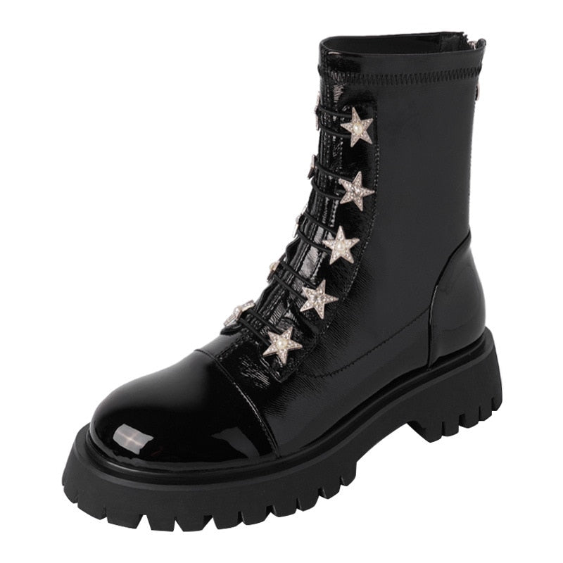 Bota Cano Médio Tratorada Estrela