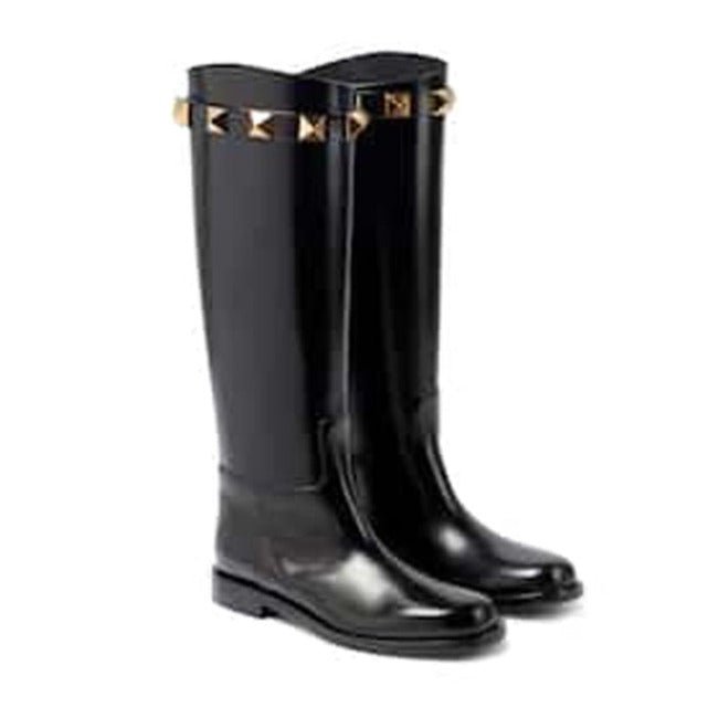 Bota Couro Cano Alto