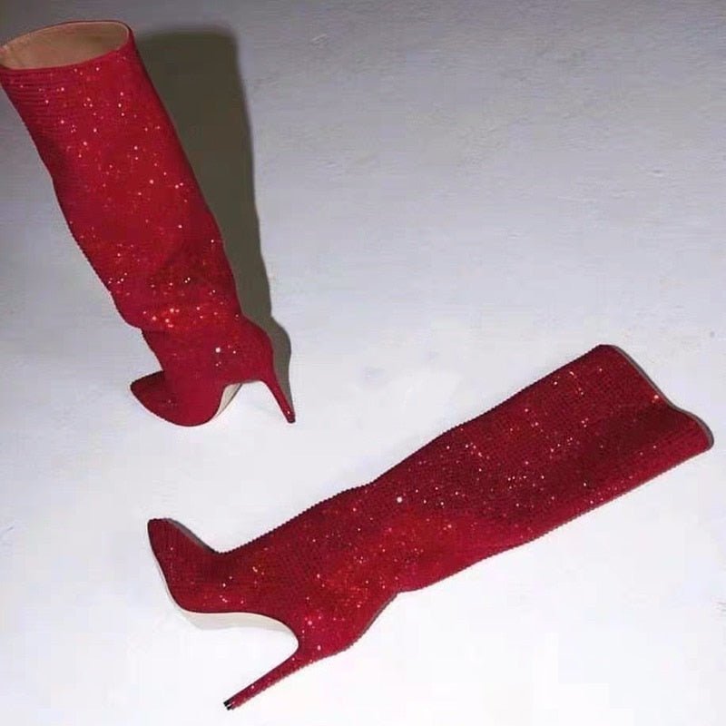 Bota Milão Vermelha