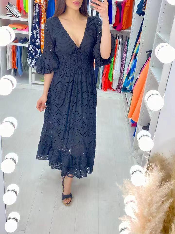 Vestido Mara | Bordado Eyelet
